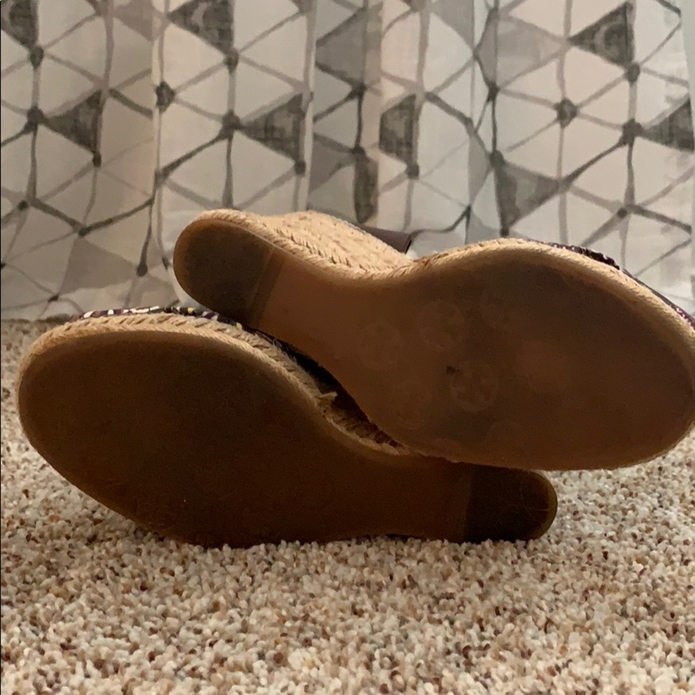 Tory Burch Espadrille Wedges - Picture 5 of 6